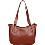 Eva Borsa a spalla da donna Vera pelle 9024-MARRONE BROWN Gave Lux