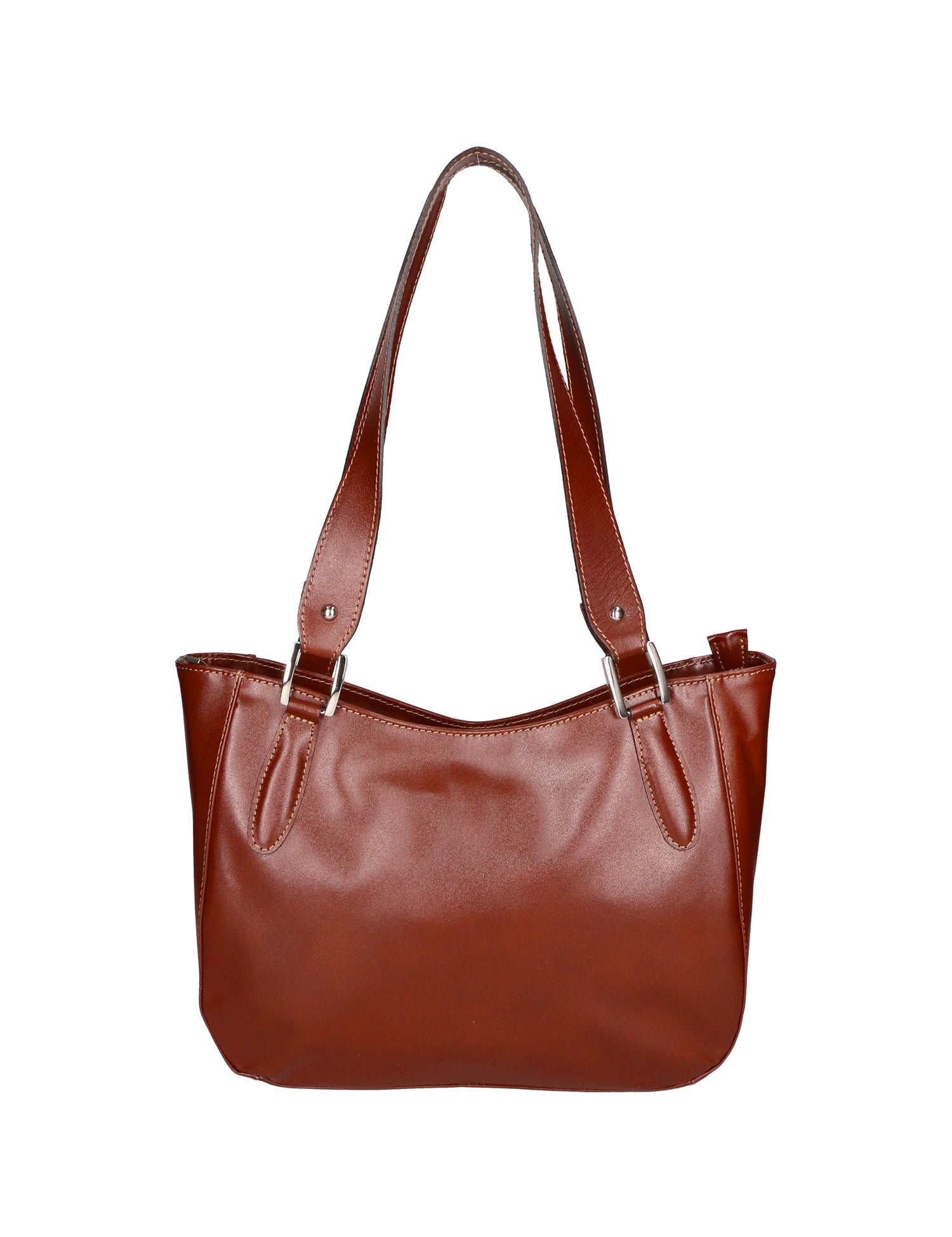 Eva Borsa a spalla da donna Vera pelle 9024-MARRONE BROWN Gave Lux