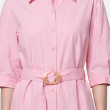 Vestito in Cotone Rosa