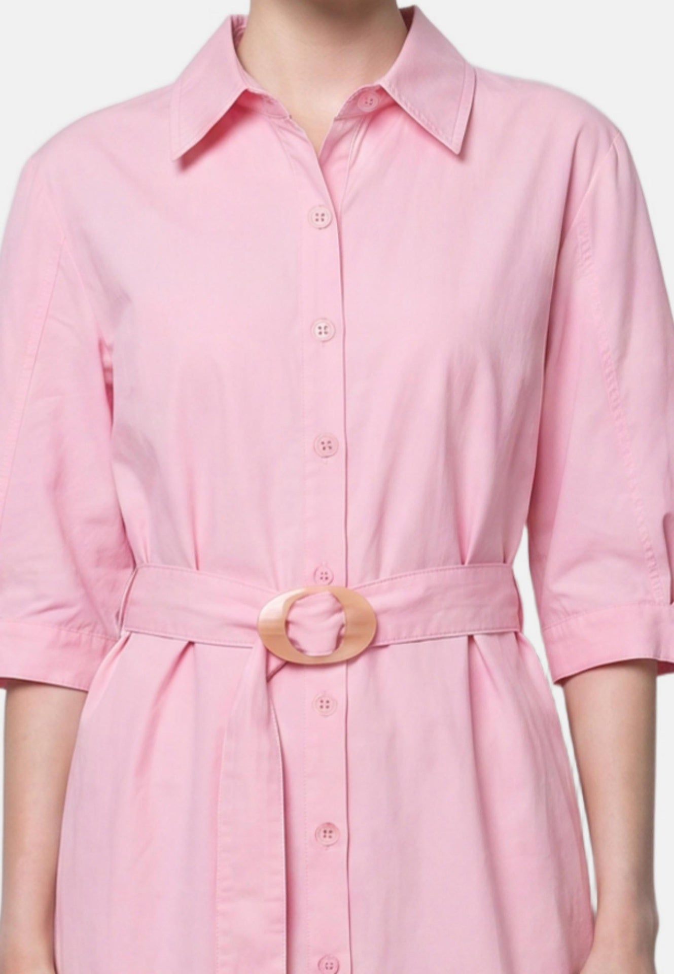 Vestito in Cotone Rosa