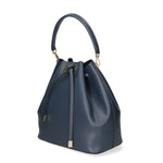 Erina Borsa a mano da donna Vera pelle 8073-P217 BLU NOTTE Gave Lux