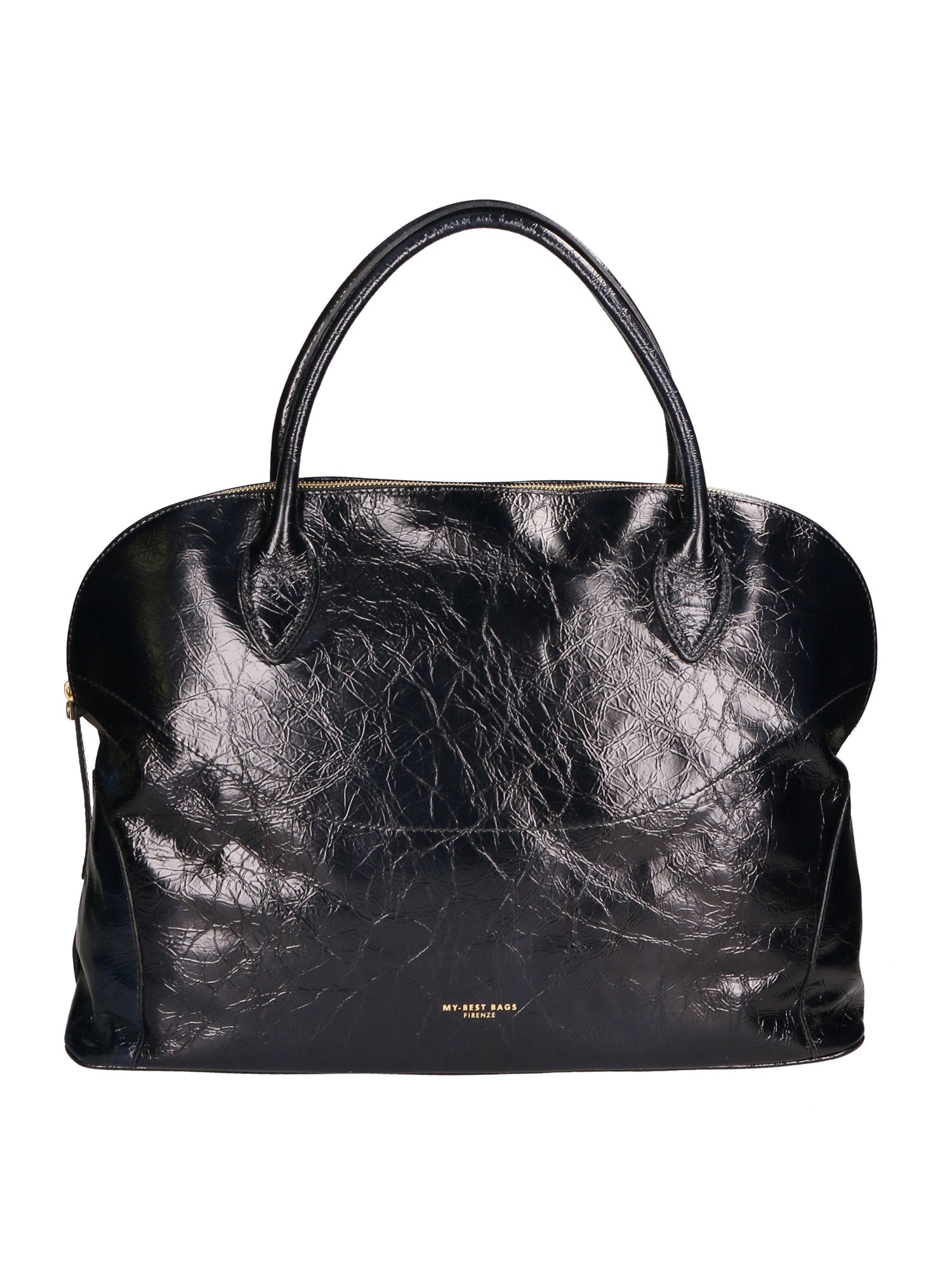 Borsa a mano da donna 100% vera pelle MYB-7017-SS-707 NERO My Best Bag