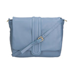 Wanda Borsa a tracolla da donna Vera pelle 06497-S41 CELESTE SCURO Gave Lux