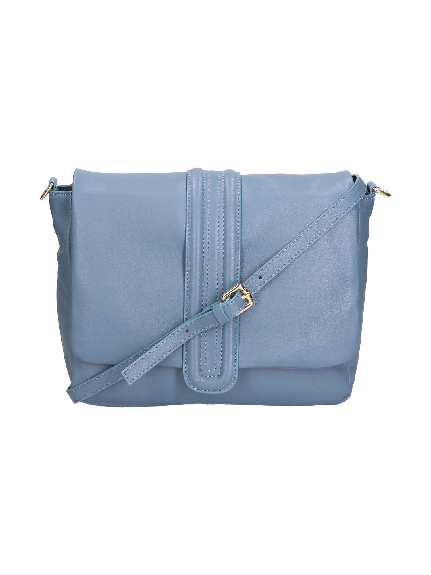 Wanda Borsa a tracolla da donna Vera pelle 06497-S41 CELESTE SCURO Gave Lux