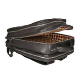 Zaino da uomo in vera pelle RFID HILB-3365-NERO Hill Burry