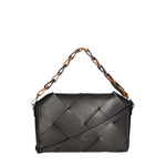 Valenza Ultra Borsa a spalla da donna Vera pelle 04155-D28 NERO Chiara Ferretti