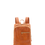 Zaino in vera pelle unisex 100% cotone 4316-MIELE Alessia Firenze