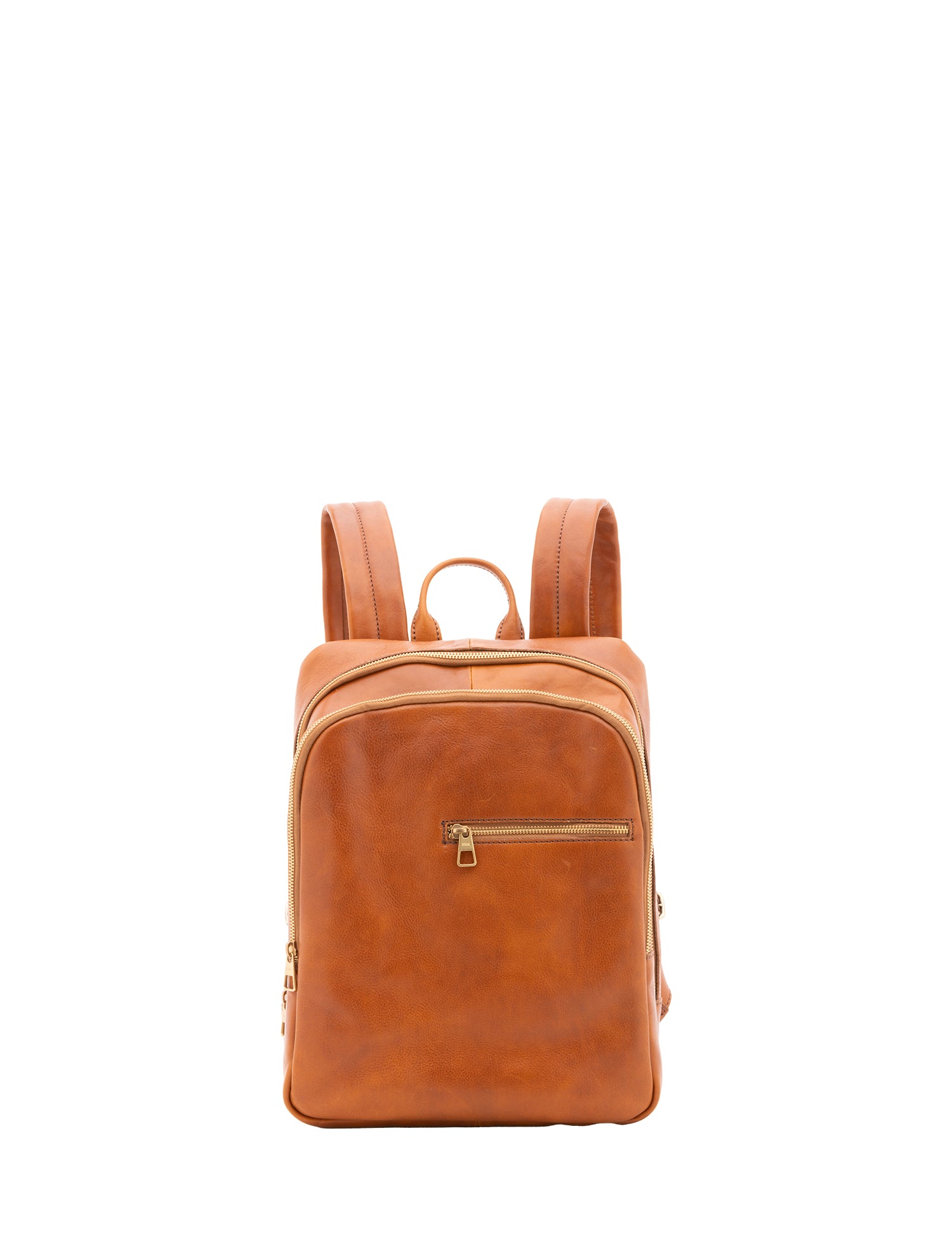 Zaino in vera pelle unisex 100% cotone 4316-MIELE Alessia Firenze