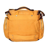 Mia Borsa a tracolla unisex Canvas e vera pelle ZG3003-CUOIO COGNAC Gave Lux