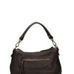 Novella Borsa a spalla da donna Vera pelle 7800-NERO Gave Lux
