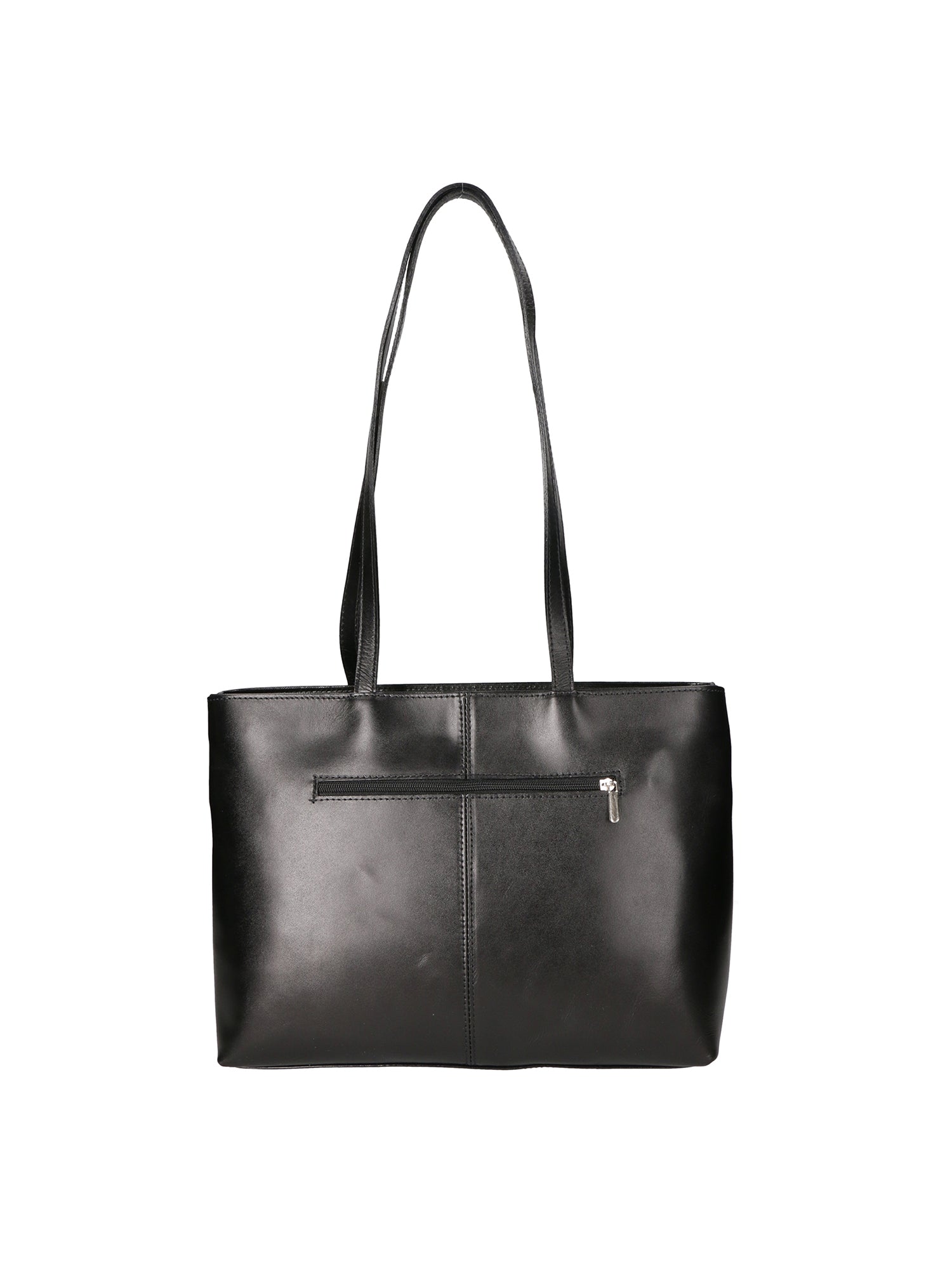 Flora Borsa a spalla da donna Vera pelle 9118-NERO BLACK Gave Lux