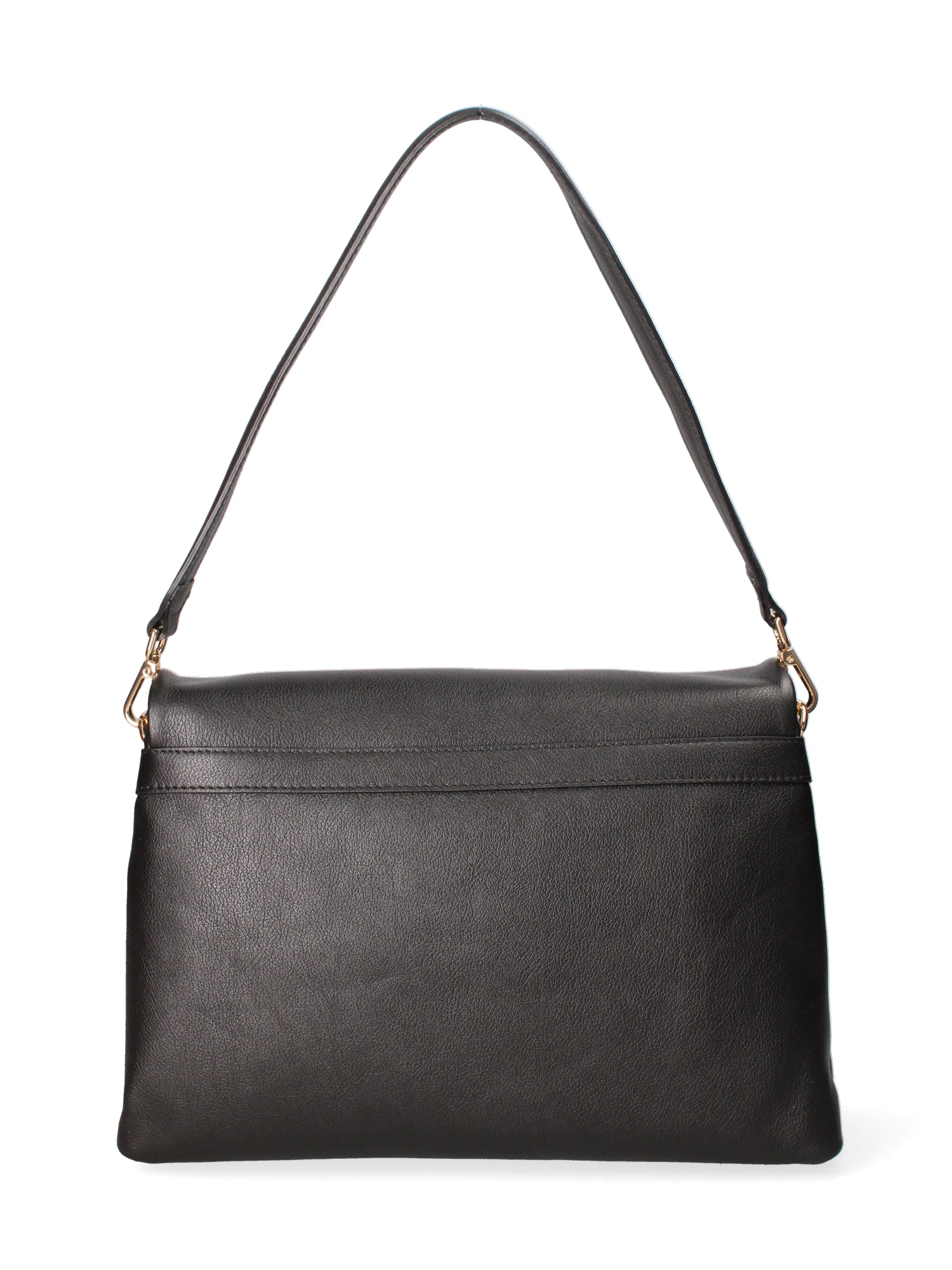 Borsa a spalla da donna Vera pelle JR-W-1160LDO-BLACK-GOLD John Richmond