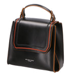 Borsa a mano da donna 100% pelle artigianale MYB-6003-FW-C99 NERO My Best Bag