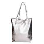 Iride Borsa a mano da donna 100% pelle 05921-DL1 ARGENTO Gave Lux