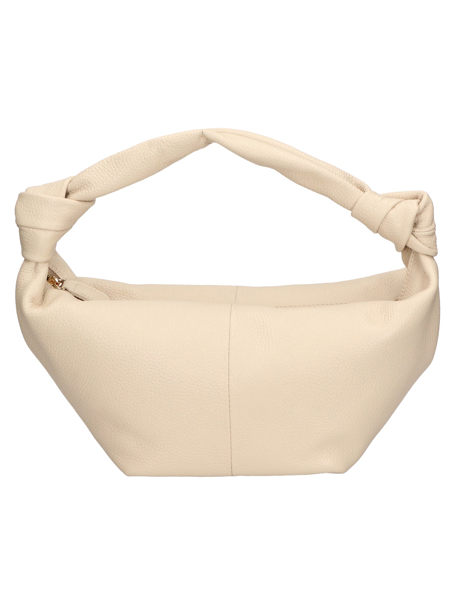 Lunaria Borsa a spalla da donna Vera pelle 06007-D37 LATTE MILK Gave Lux
