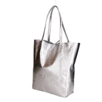 Iride Borsa a mano da donna 100% pelle 05921-DL1 ARGENTO Gave Lux