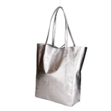 Iride Borsa a mano da donna 100% pelle 05921-DL1 ARGENTO Gave Lux