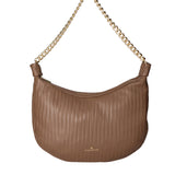 Zelia Nova Borsa a spalla da donna Vera pelle 03818-S11 TAUPE SCURO Chiara Ferretti