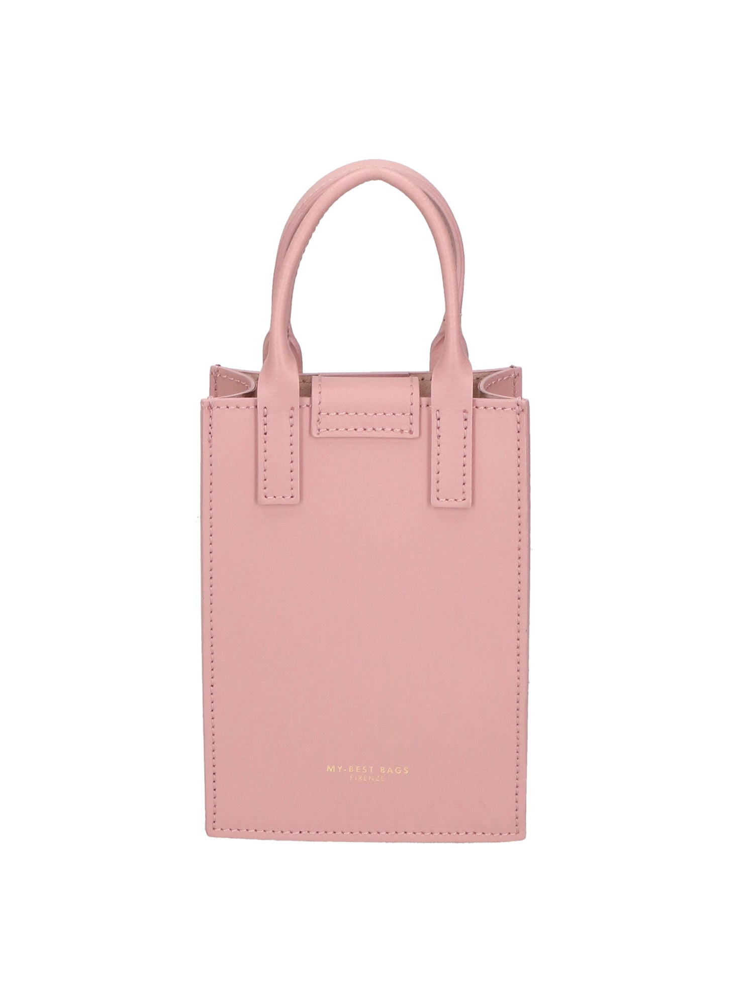 Borsa a tracolla da donna Vera pelle MYB-8041-FW-L505 ROSATA My Best Bag