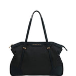 Borsa a Spalla in Pvc Nero