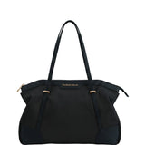 Borsa a Spalla in Pvc Nero