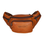 Marsupio da uomo in vera pelle Casual HILB-3044-CUOIO Hill Burry