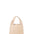 Borsa a mano da donna Vera pelle effetto cocco 07220-C37 BEIGE Roberta Rossi