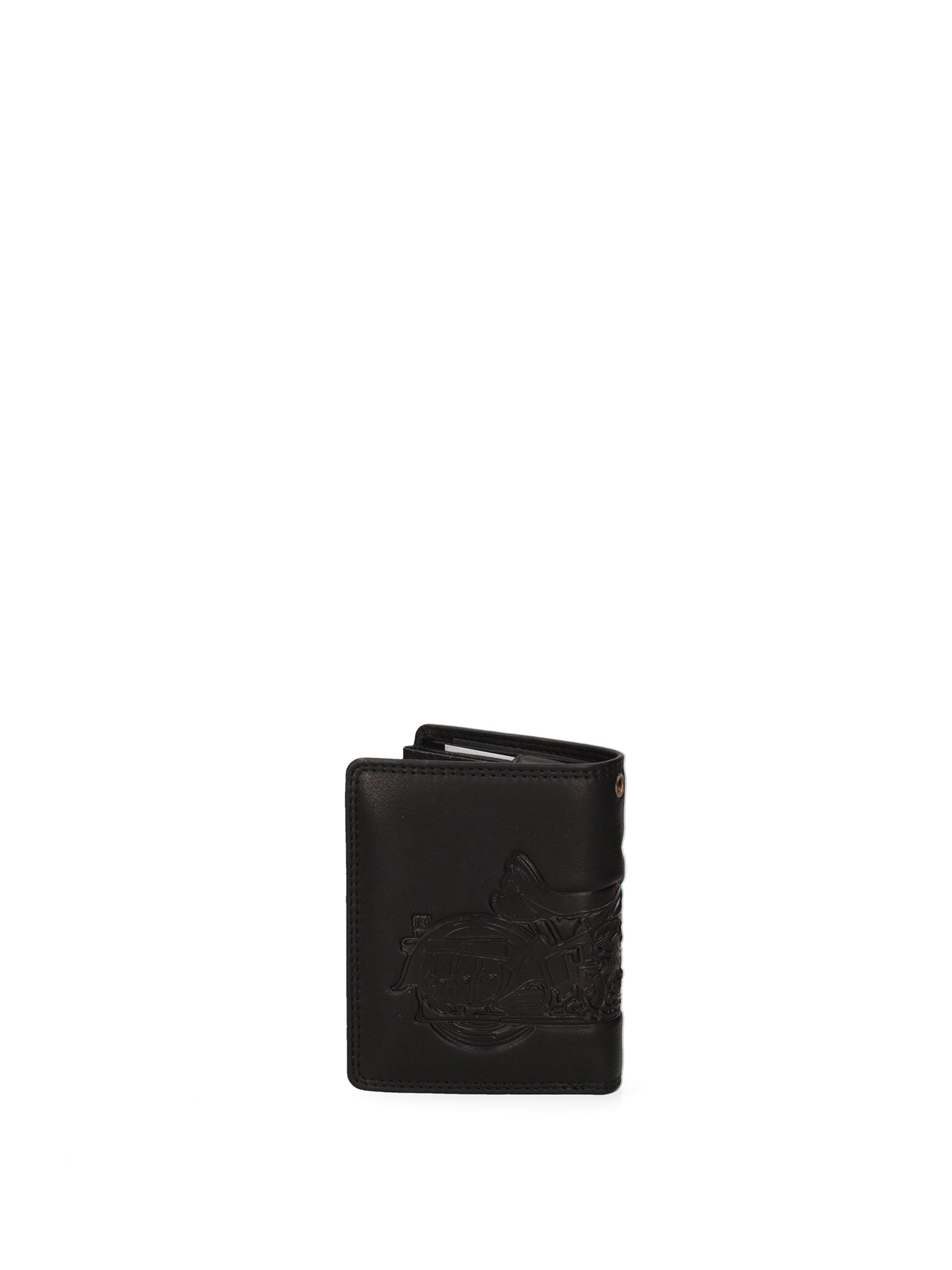 Portafoglio uomo in vera pelle 100% pelle di vacchetta HIL-6401MCN-NERO Hill Burry