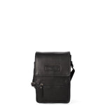 Borsa a tracolla uomo in vera pelle RFID HILB-2632-NERO Hill Burry