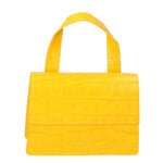 Borsa a mano da donna Pelle goffrata MYB-7036-SS-C04 GIALLO My Best Bag