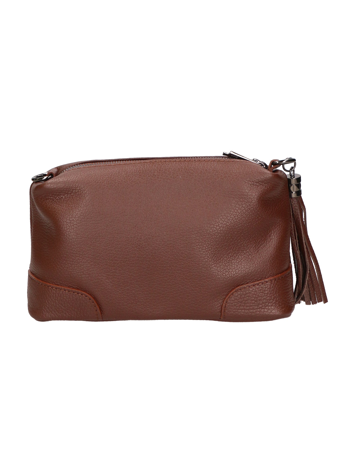 Lidia Borsa a mano da donna Vera pelle 06513-CIOCCOLATO Gave Lux