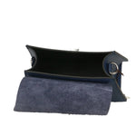 Eolara Borsa a spalla da donna Vera pelle 193842-BLU DARK BLUE Gave Lux