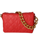 Aurélia Borsa a spalla da donna Vera pelle 04542-S58 ROSSO FUOCO Gave Lux