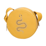 Naomi Borsa a spalla da donna Vera pelle 190960-SENAPE Gave Lux