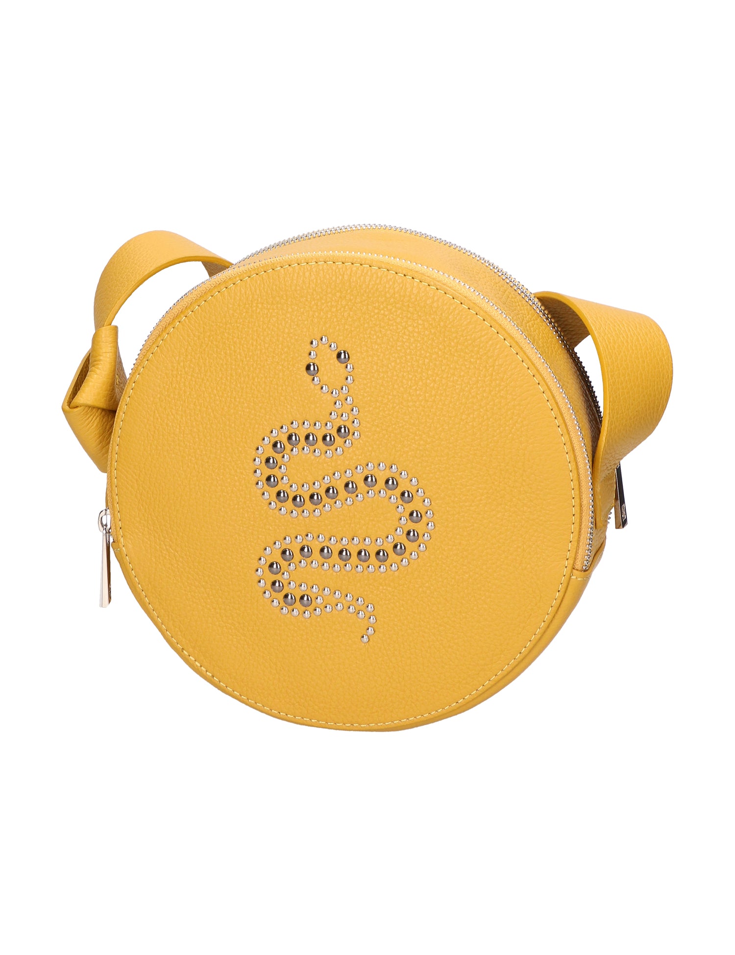 Naomi Borsa a spalla da donna Vera pelle 190960-SENAPE Gave Lux
