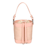 Alyssa Borsa a secchiello da donna Pelle & Paglia 05166-506 S13 ROSA Gave Lux