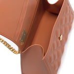 Borsa a mano da donna 100% Pvc FLAT RHOMBUS S-RAME + GOLD Marc Ellis