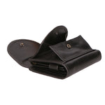 Portafoglio unisex vera pelle Made in Italy Vacchetta Ingrassata SN2827947-BLACK Santini Firenze