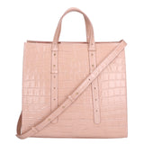 Borsa a mano da donna Vera pelle croco MYB-7004-SSCOCCO-C13 ROSA My Best Bag