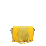 Soleada Borsa a tracolla da donna Vera pelle 8918-GIALLO Gave Lux