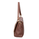 Walda Borsa a spalla da donna Vera pelle 06868-D223 cioccolato Gave Lux