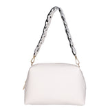 Livia Borsa a spalla da donna Vera pelle 06443-BIANCO Gave Lux