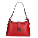 Aurelia Borsa a spalla da donna Vera pelle 05694-PL08 ROSSO Gave Lux
