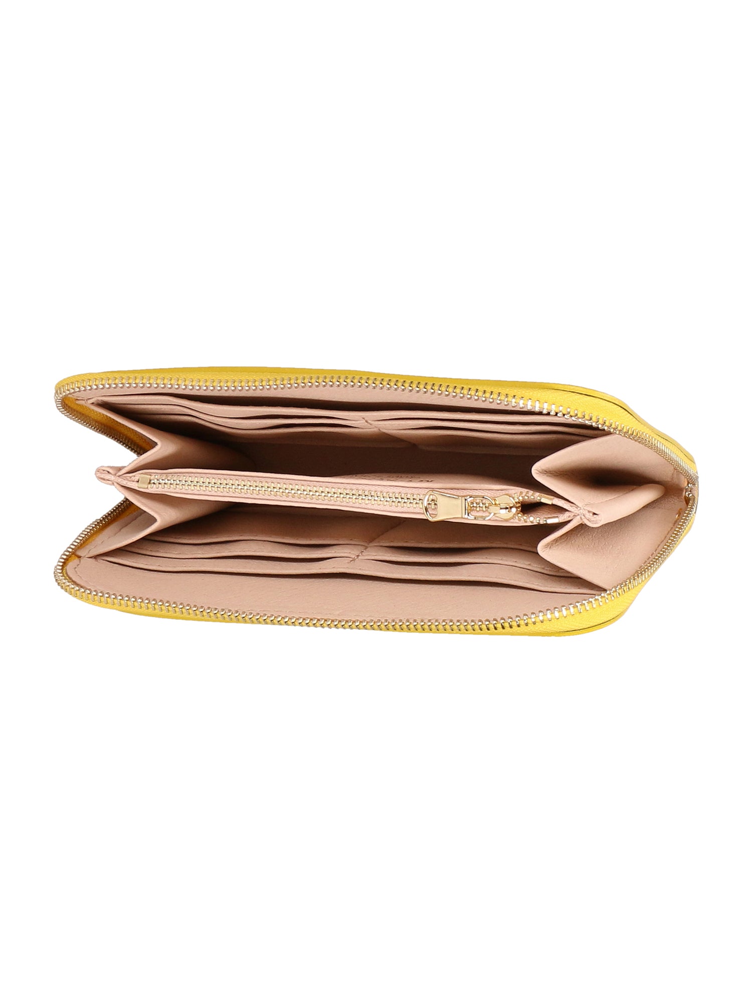 Portafoglio donna in vera pelle 100% Made in Italy MYB-7046-SS-D64 GIALLO My Best Bag