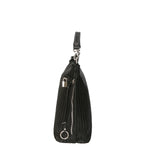 Elga Borsa a spalla da donna Vera pelle 80051-NERO Gave Lux