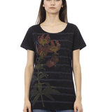 T-shirt da donna Misto Poliestere + Cotone