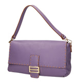 Walda Borsa a spalla da donna Vera pelle 06868-D87 VIOLET Gave Lux