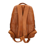 Zaino da uomo in vera pelle RFID HILB-4013-CUOIO Hill Burry