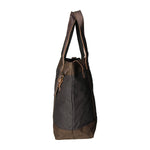 Maura Borsa a mano unisex Canvas e pelle ZG3012-NERO BLACK Gave Lux