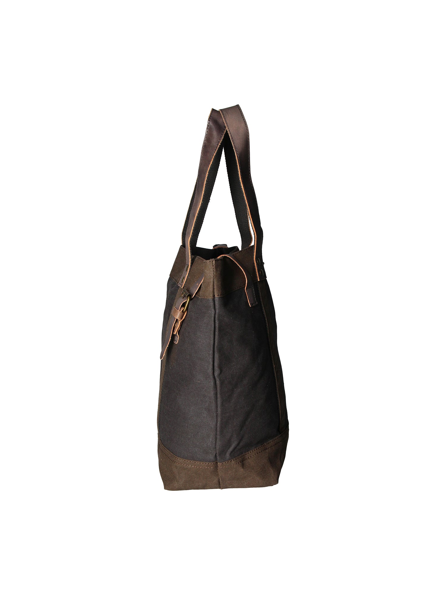 Maura Borsa a mano unisex Canvas e pelle ZG3012-NERO BLACK Gave Lux